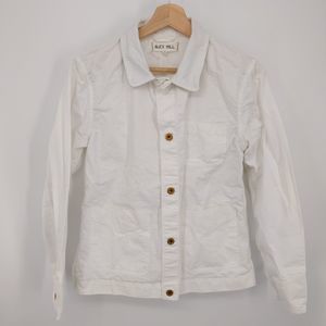 Alex Mill White Utility Jacket